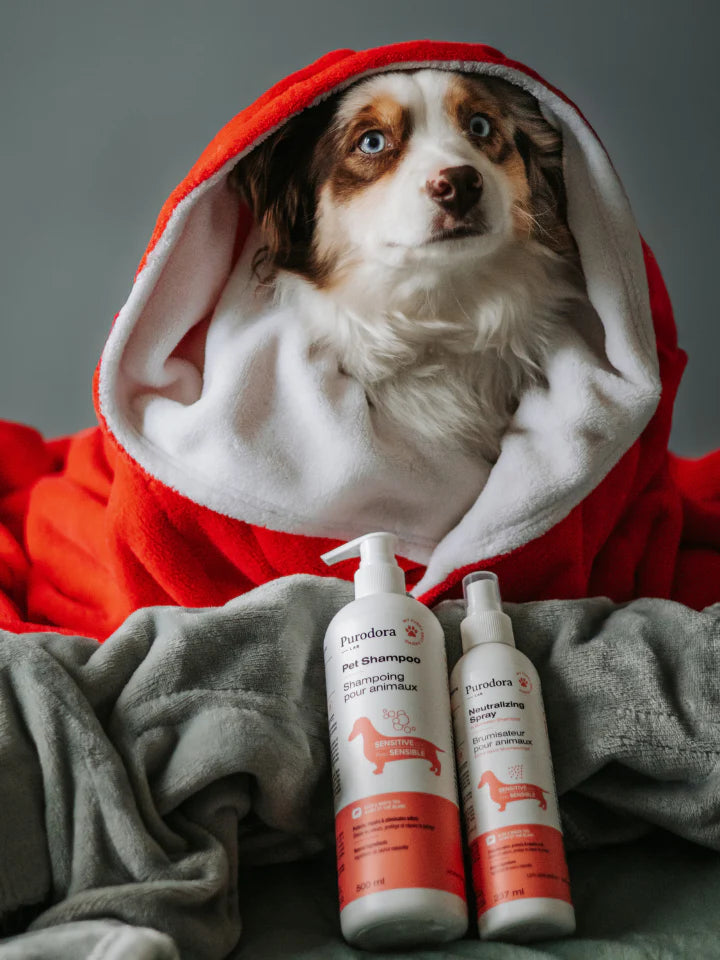 Shampoing pour animaux à la peau sensible - Purodora