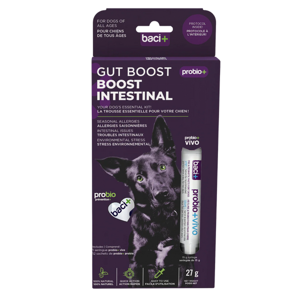 Trousse Boost Intestinal pour Chiens - Baci+