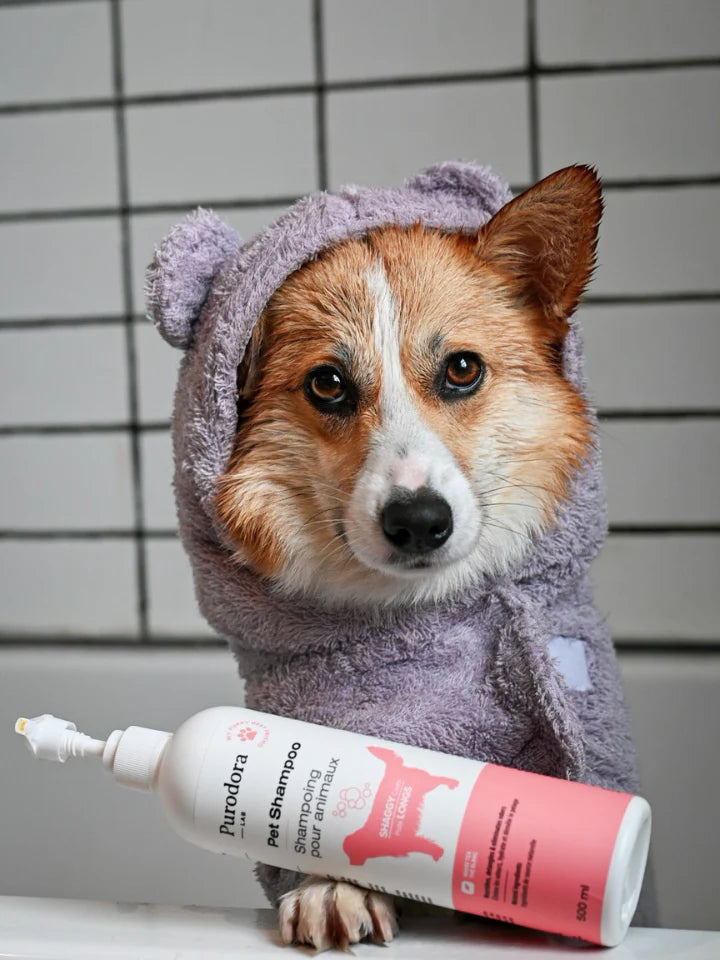 Shampoing pour animaux - Poils courts et longs - Purodora