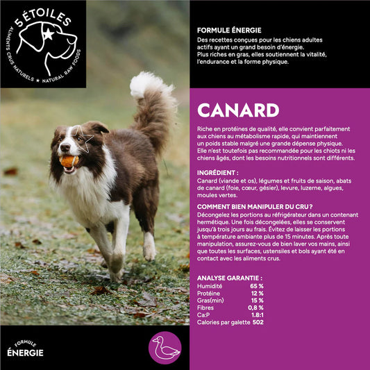 Aliments 5 Étoiles - Formule Entretien Canard 10 lbs