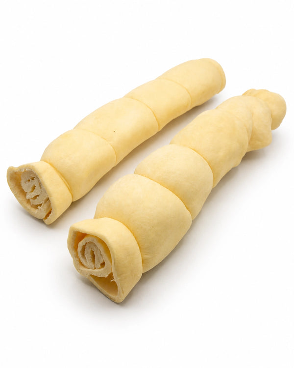 Rouleau de joue soufflé de Buffle 12" - Munchie Bones