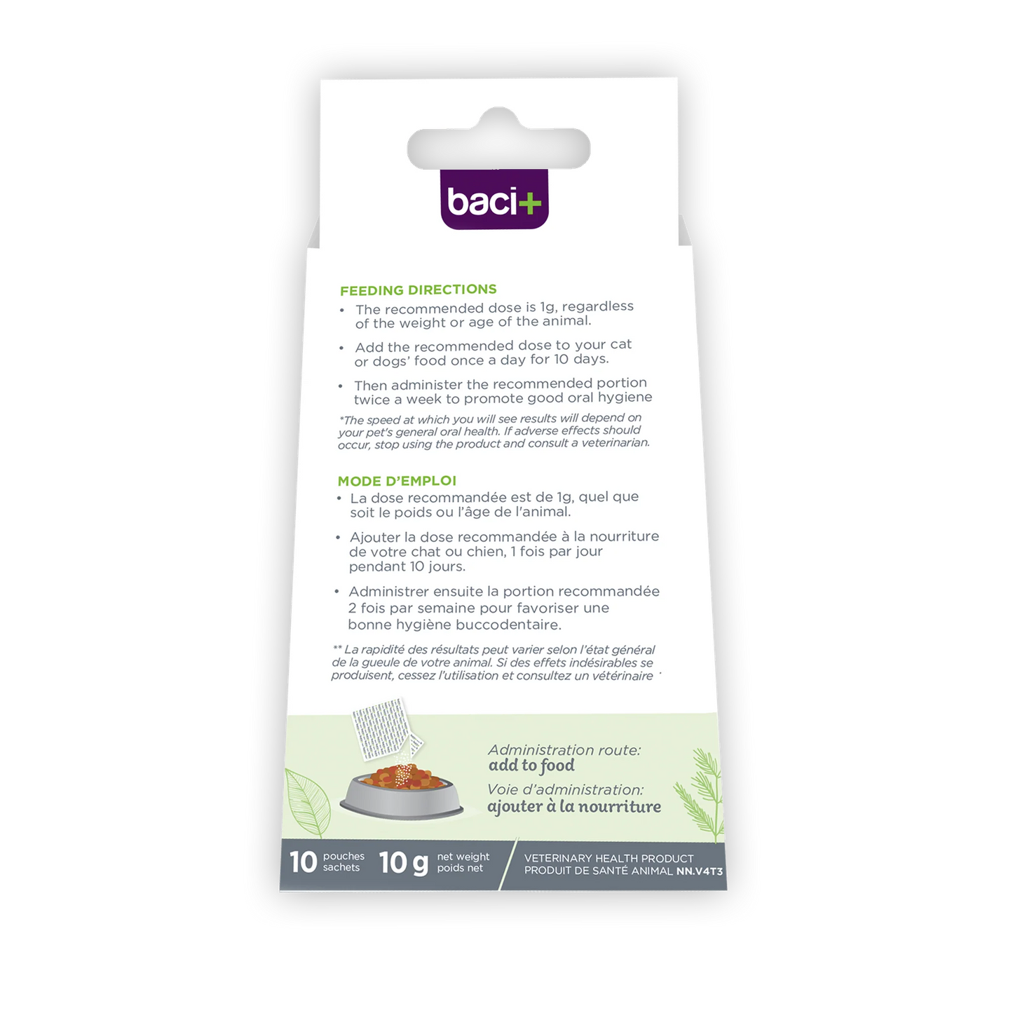 Soin de l'Haleine pour Chats et Chiens - Baci+
