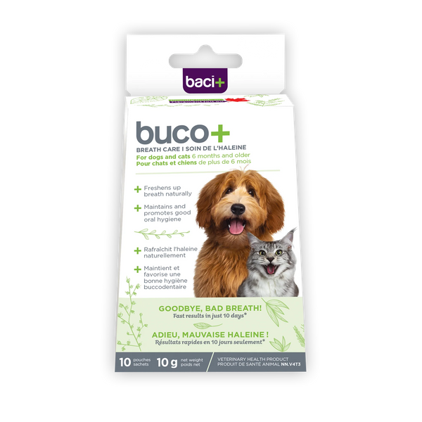 Soin de l'Haleine pour Chats et Chiens - Baci+