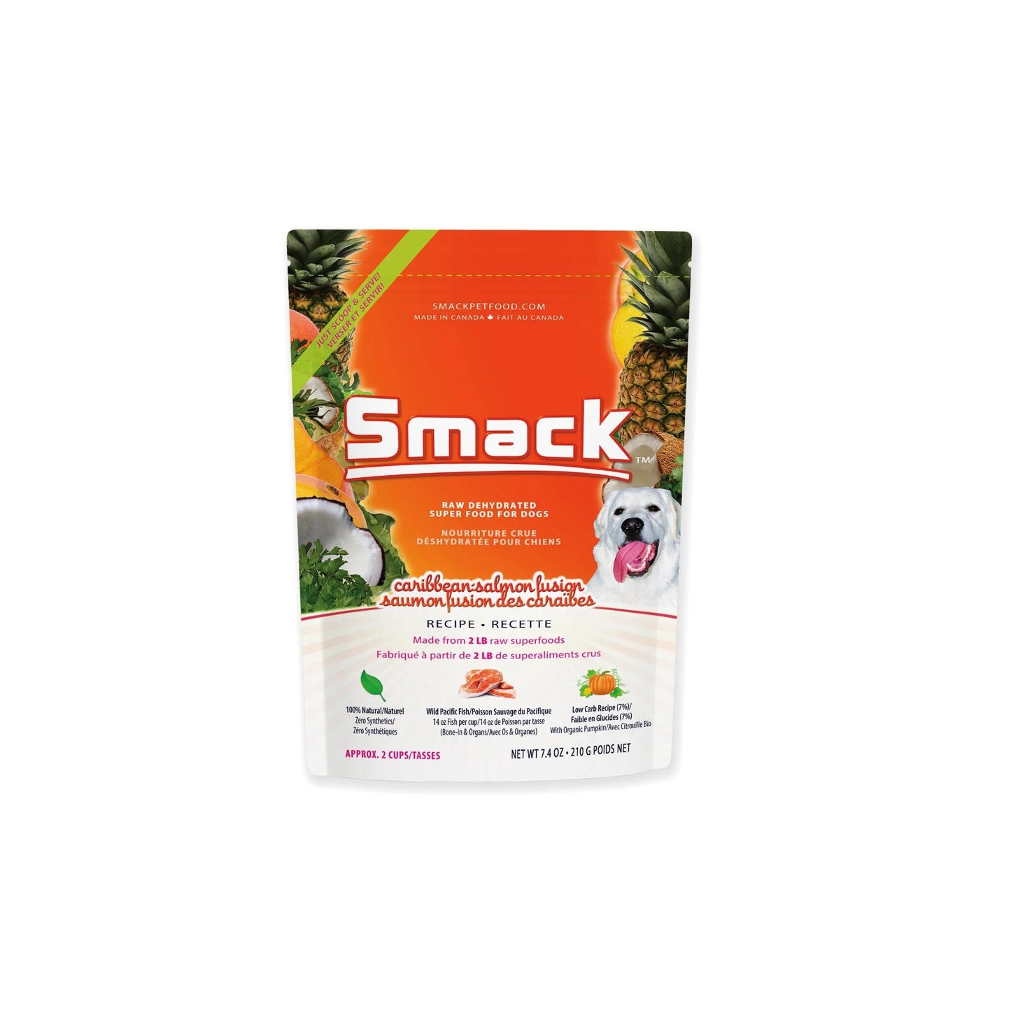 Nourriture pour Chien Déshydratée - Smack - Saumon