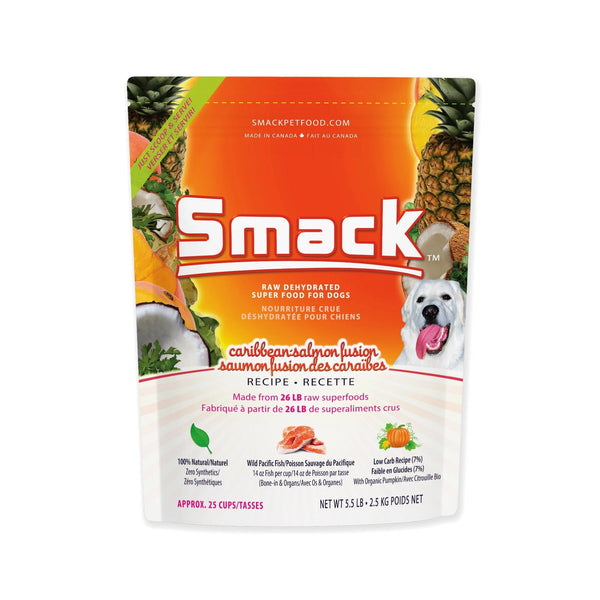 Nourriture pour Chien Déshydratée - Recette Saumon - Smack