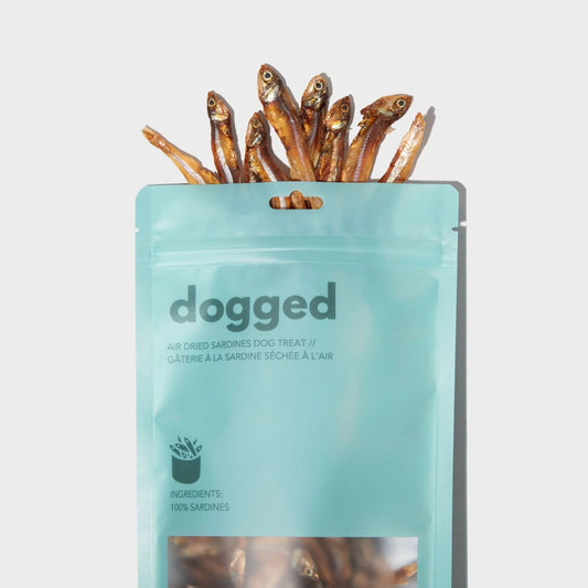 Gâteries pour chiens aux sardines séchées à l'air - Dogged