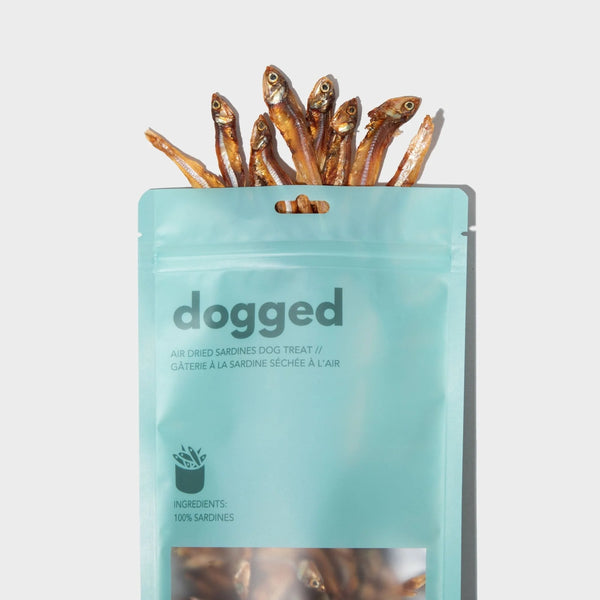 Gâteries pour chiens aux sardines séchées à l'air - Dogged