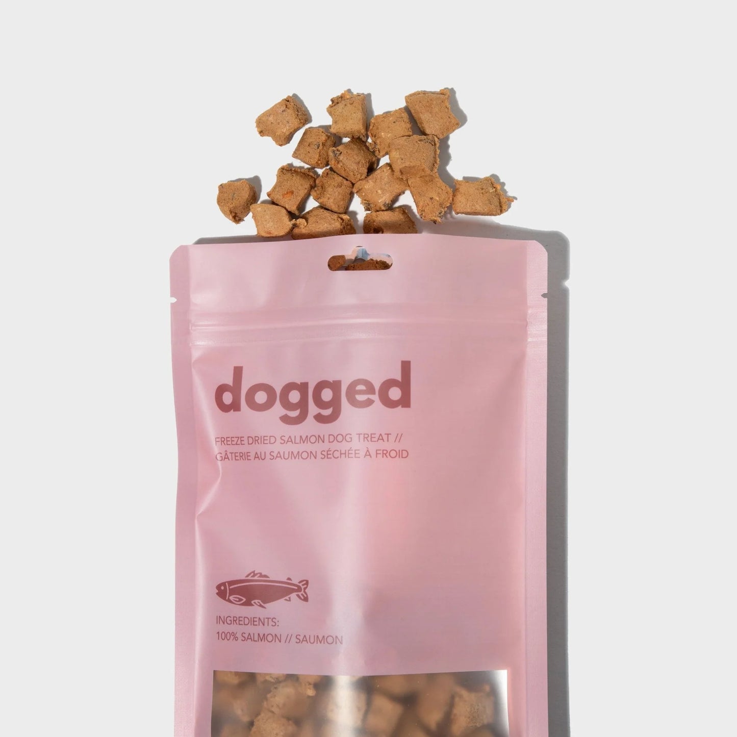 Gâteries pour chien au saumon lyophilisé - Dogged