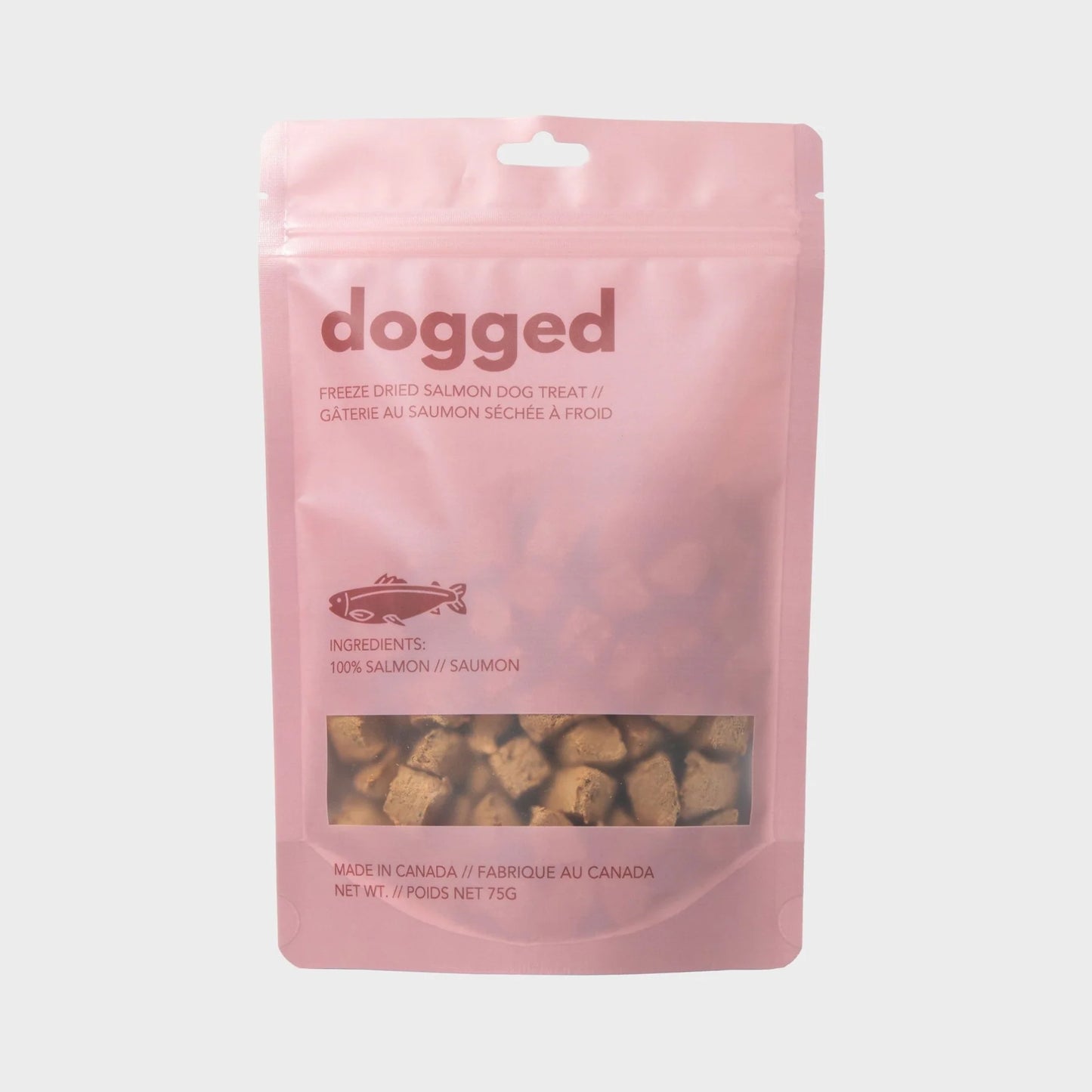 Gâteries pour chien au saumon lyophilisé - Dogged