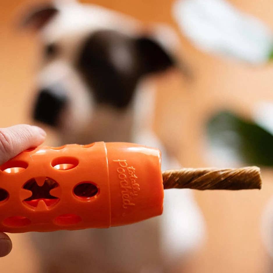 Totally Pooched Stuff'n Chew Bully et support à mâcher - Messy Mutts