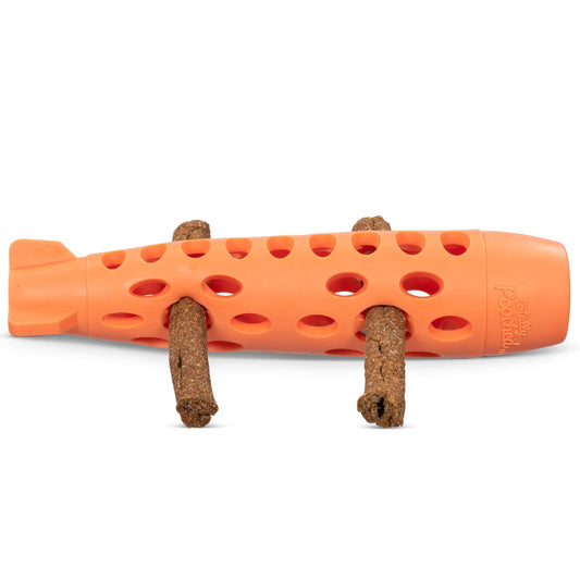 Totally Pooched Stuff'n Chew Bully et support à mâcher - Messy Mutts