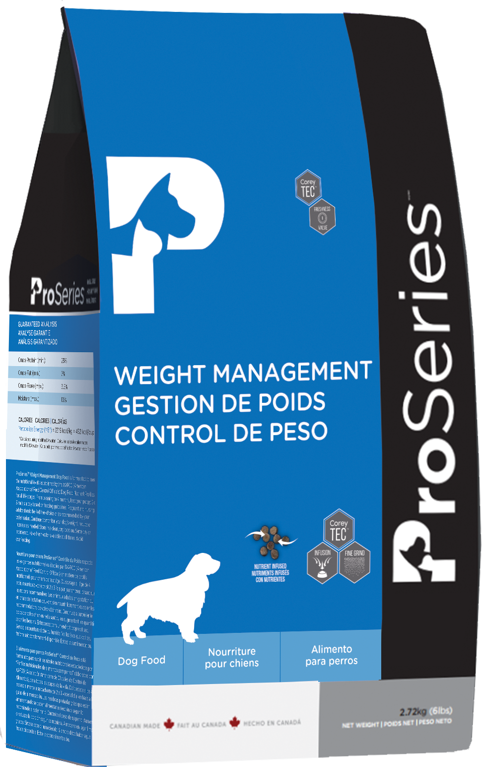 Nourriture pour Chien - Proseries - Gestion de Poids 12,9Kg