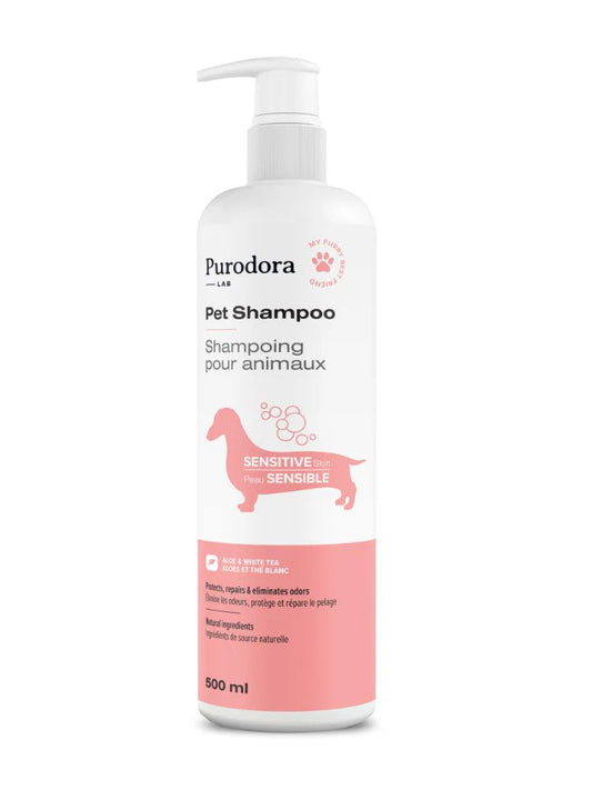 Shampoing pour animaux à la peau sensible - Purodora